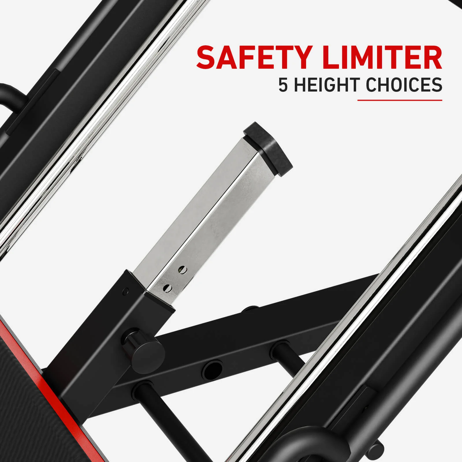 Arete™ 3-In-1 Leg Press Hack Squat Machine With Calf Block - Image 18