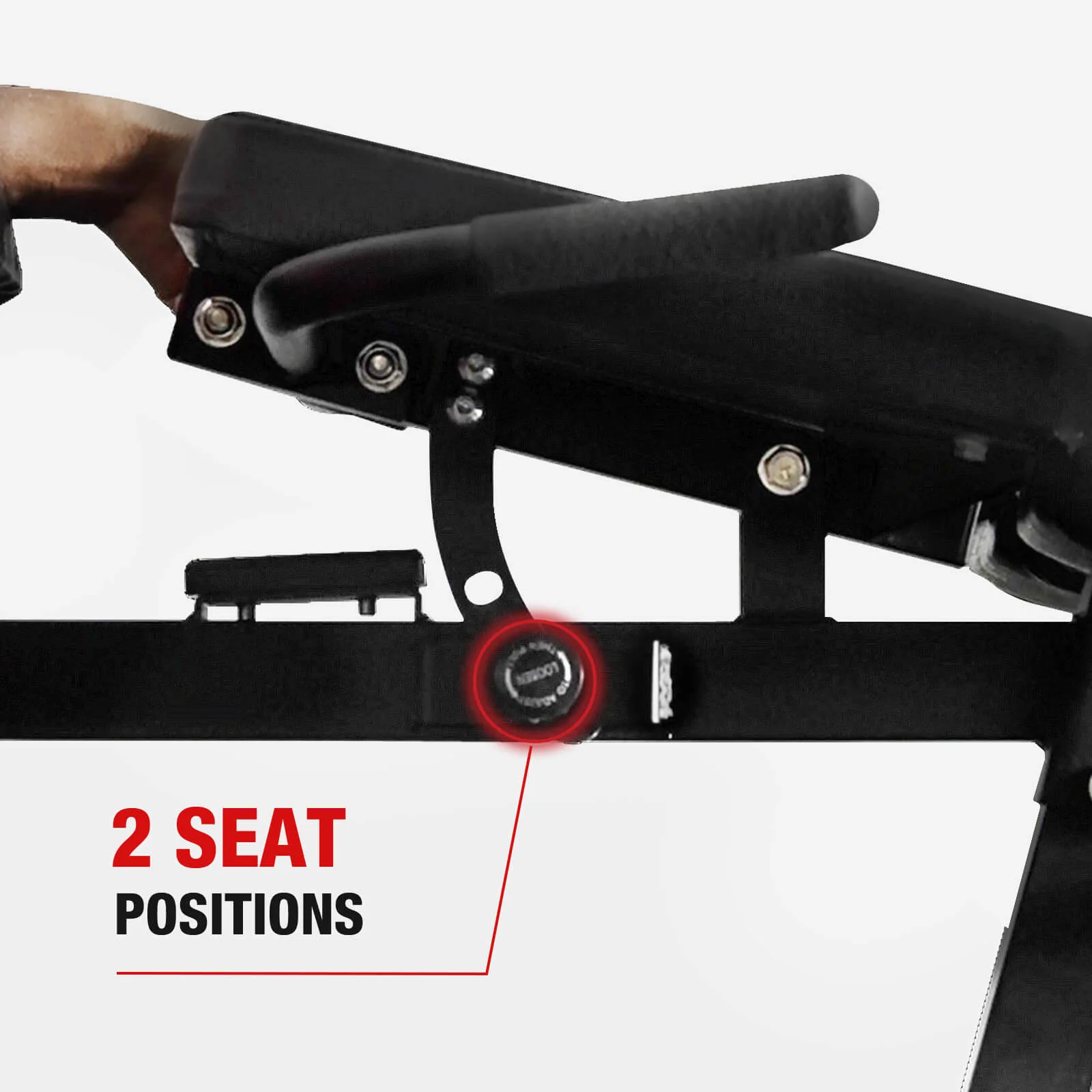 Leg Extension and Prone Leg Curl Machine LC00 - Image 9