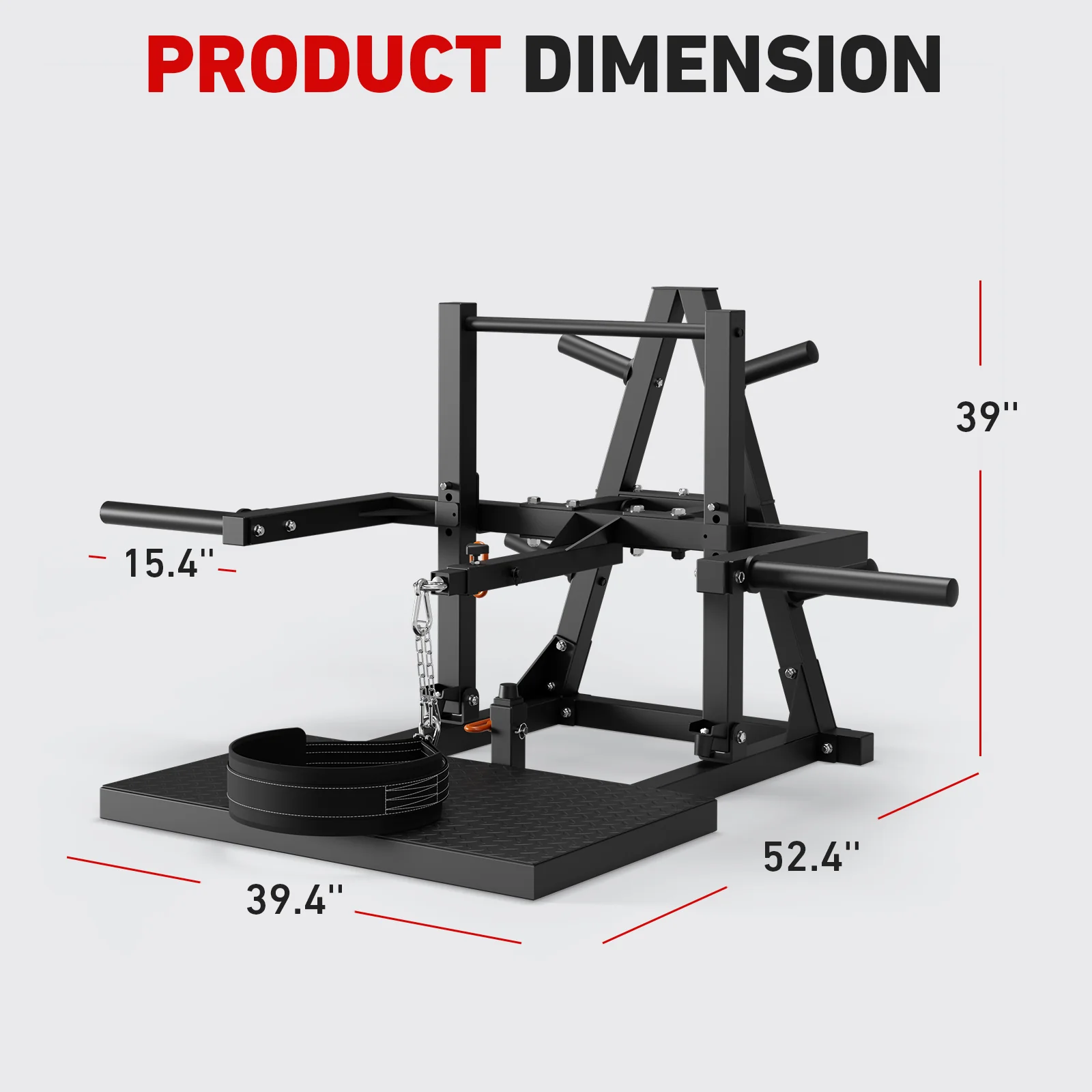 Belt Squat Machine BS00 - Image 3