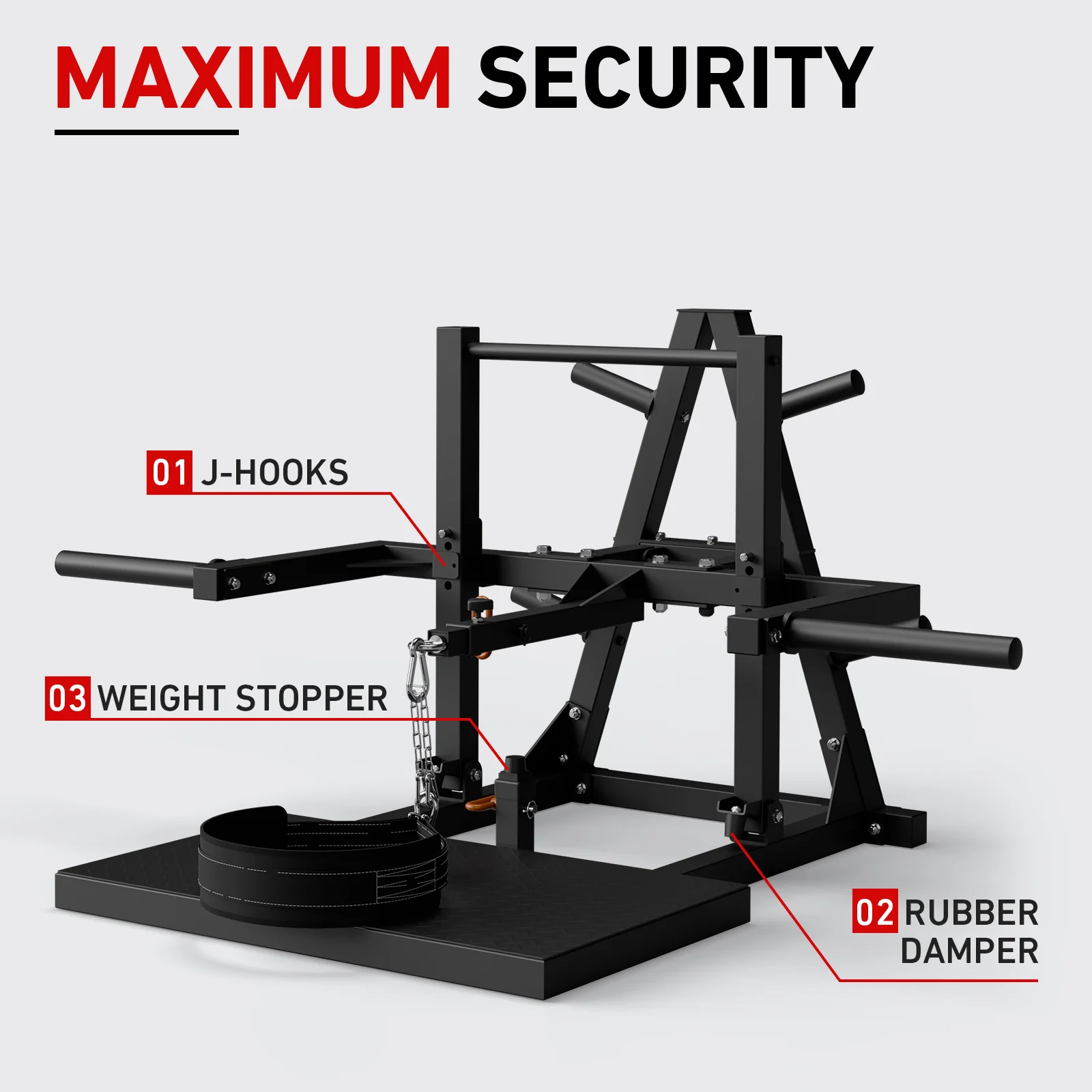 Belt Squat Machine BS00 - Image 5