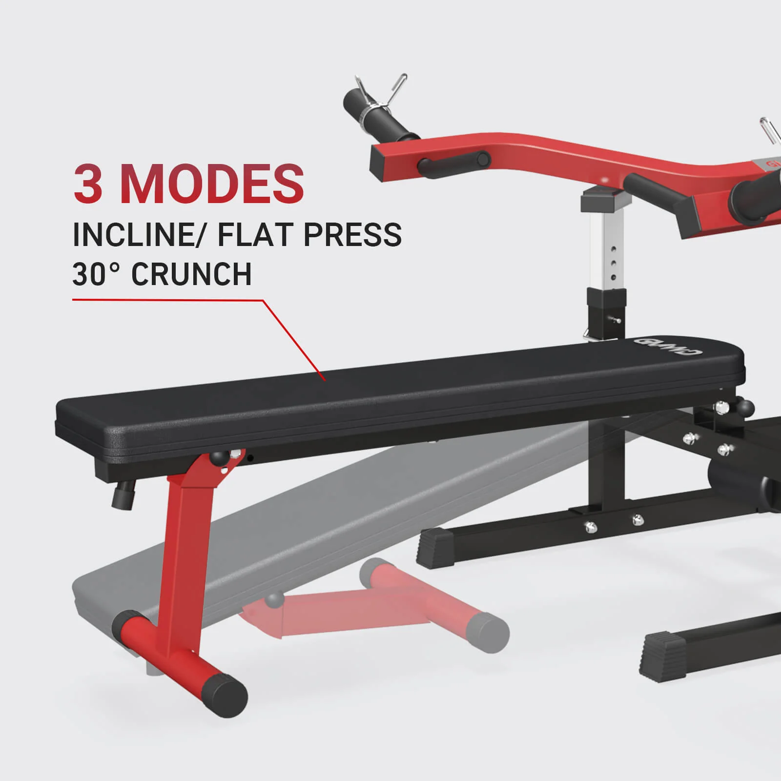 Compact Incline/ Flat Bench Press Machine V1 - Image 12
