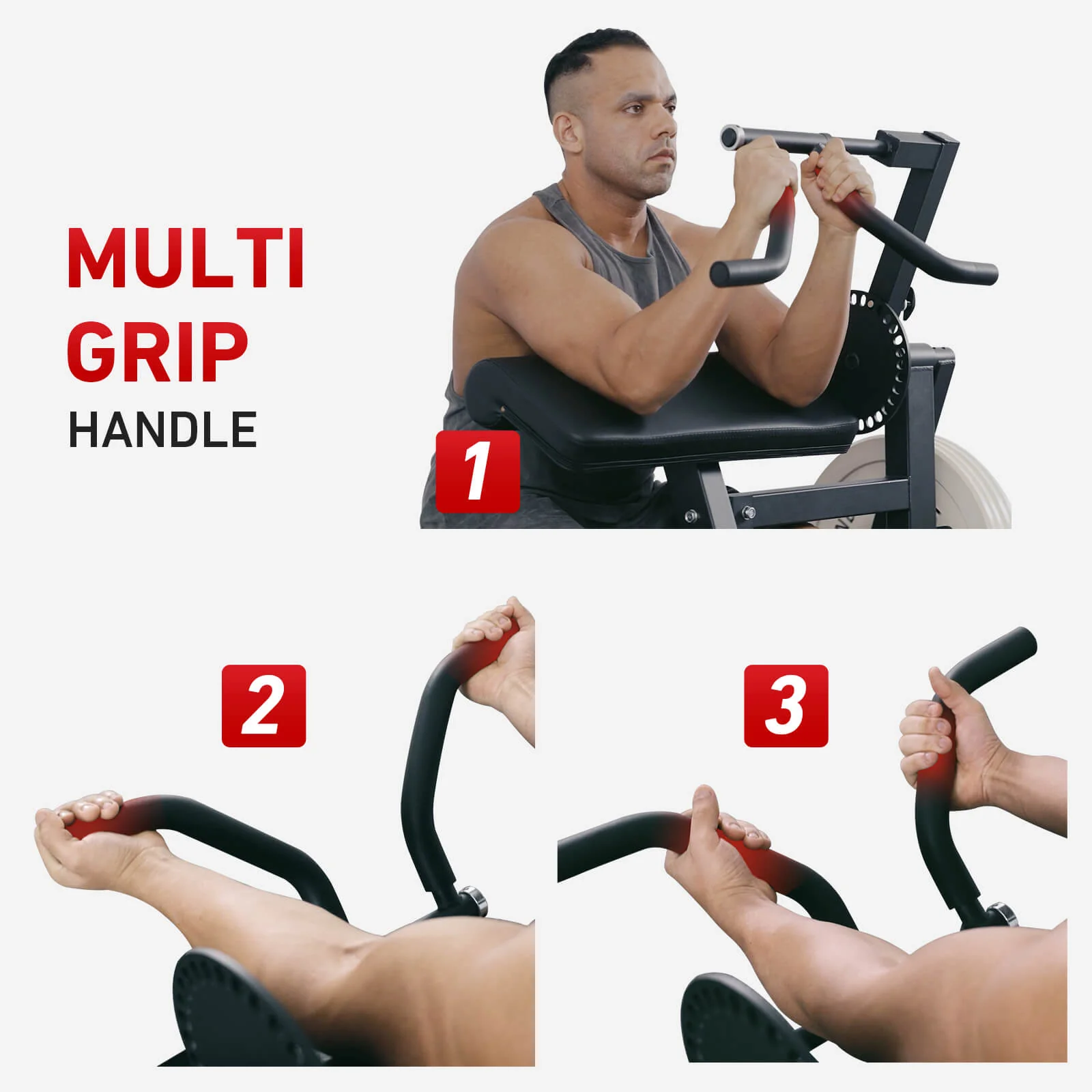 Bicep Curl And Tricep Extension Machine WJ32 - Image 5