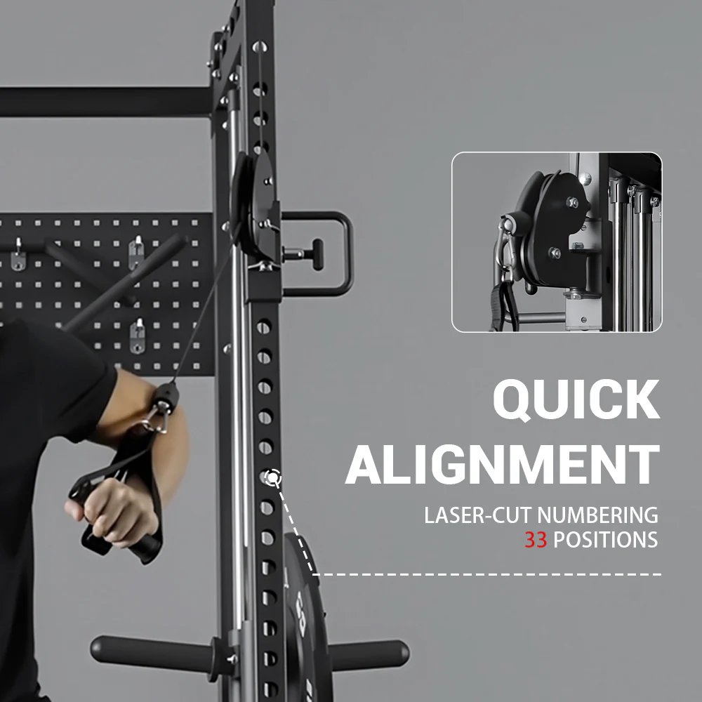 Half Rack with Functional Trainer HR01 - Image 6