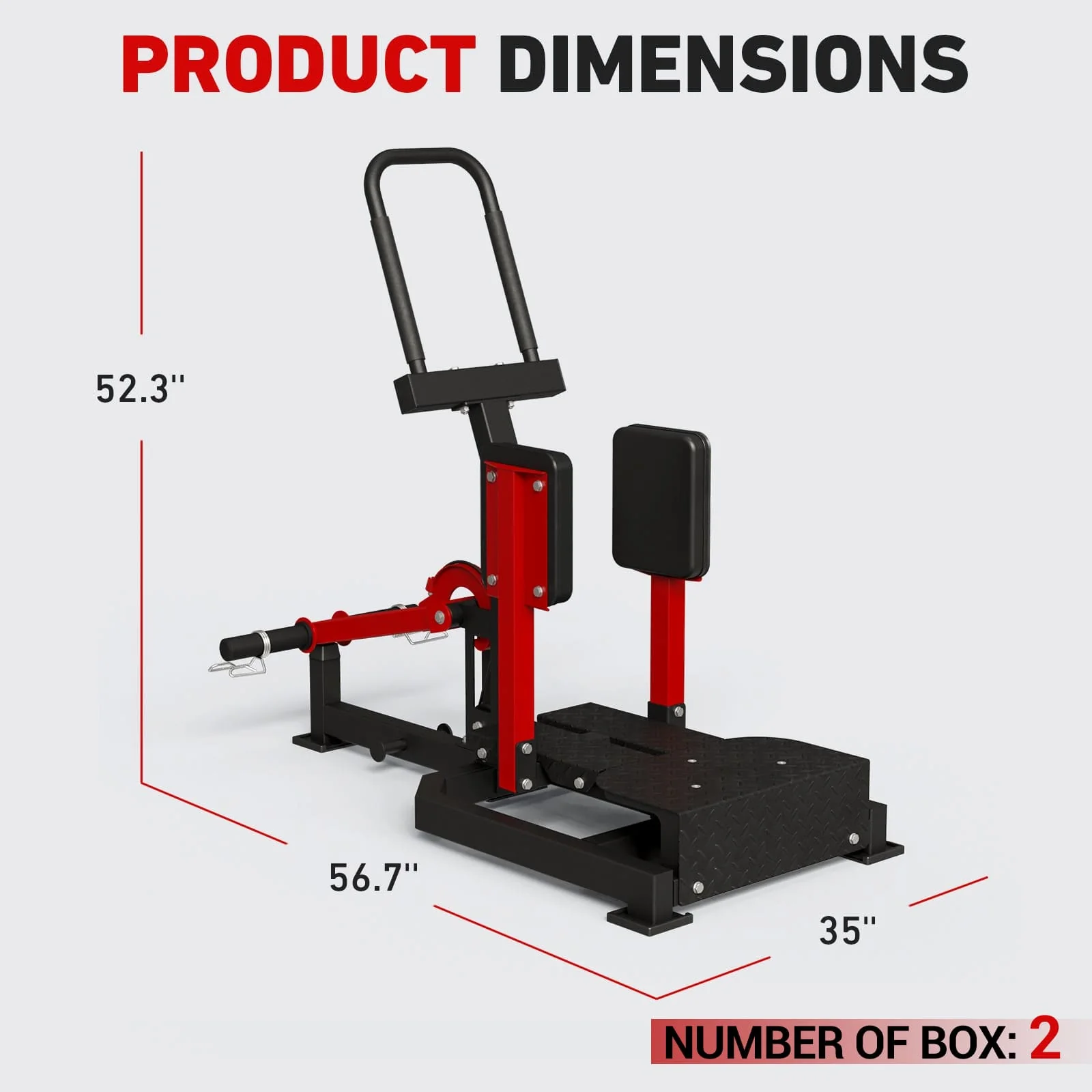 Standing Abductor Machine HT02 - Image 3