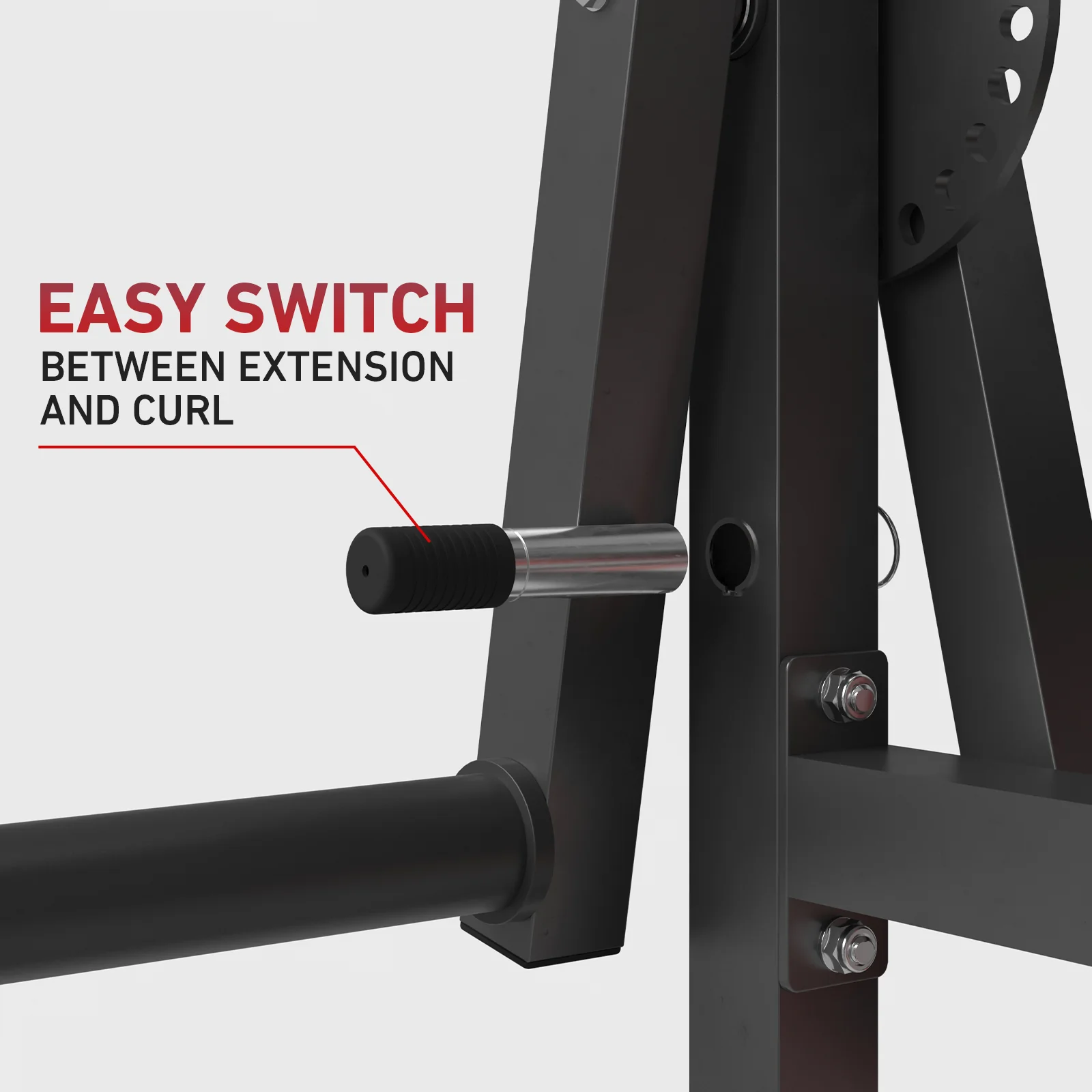 Leg Extension and Seated Leg Curl Machine LE01 - Image 3