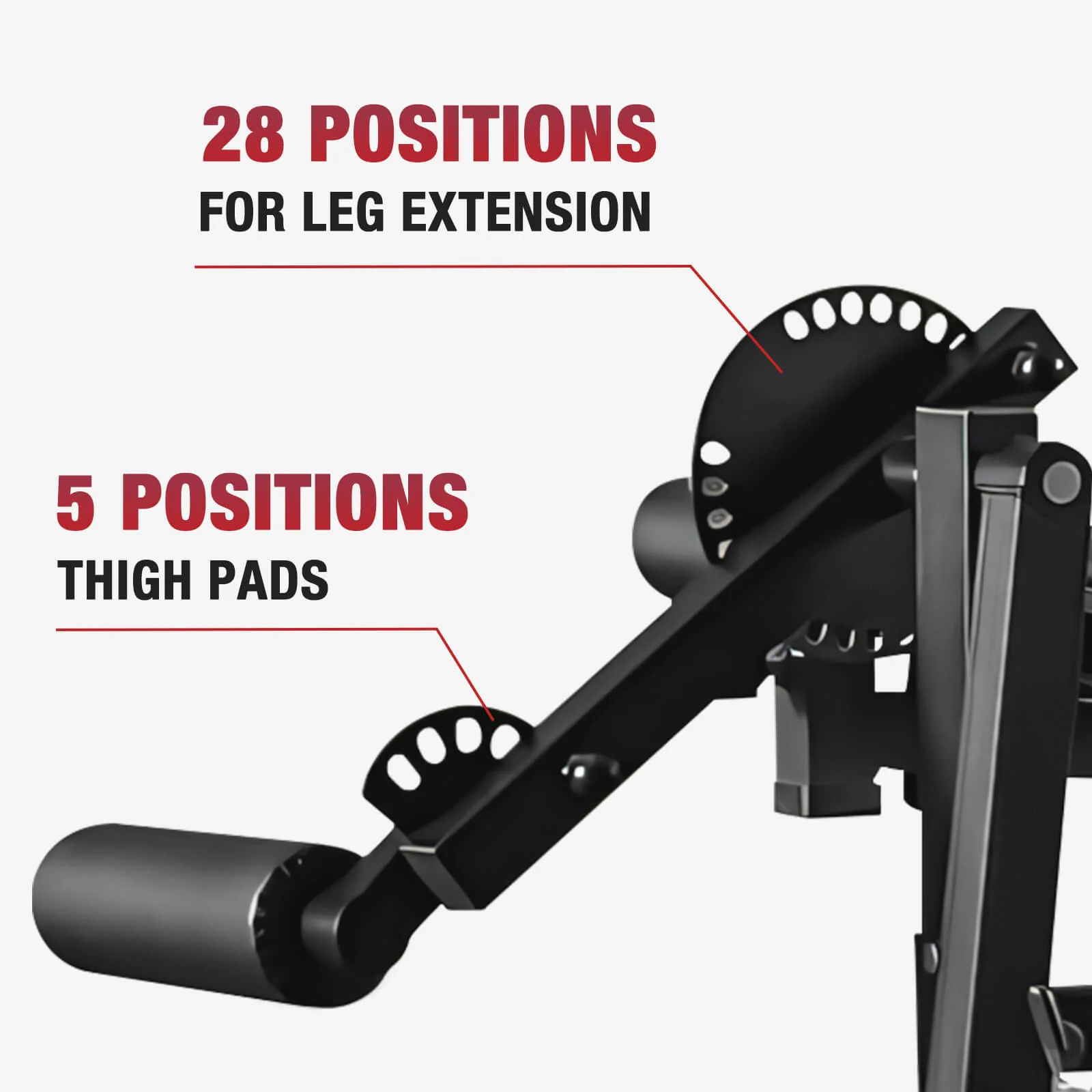 Economic Leg Extension and Curl Machine LE02 - Image 8