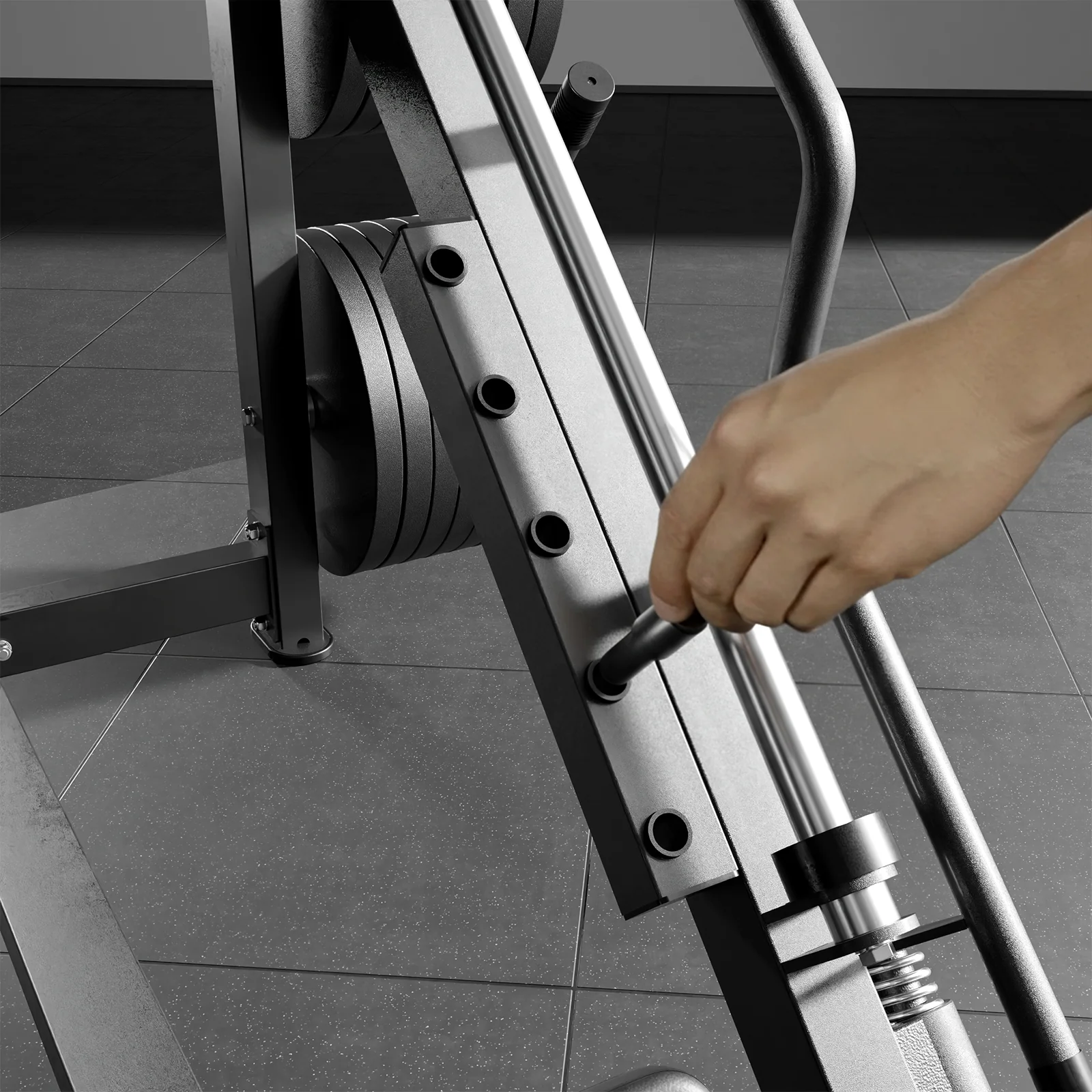 Premium Leg Press Hack Squat Machine LH01 - Image 11