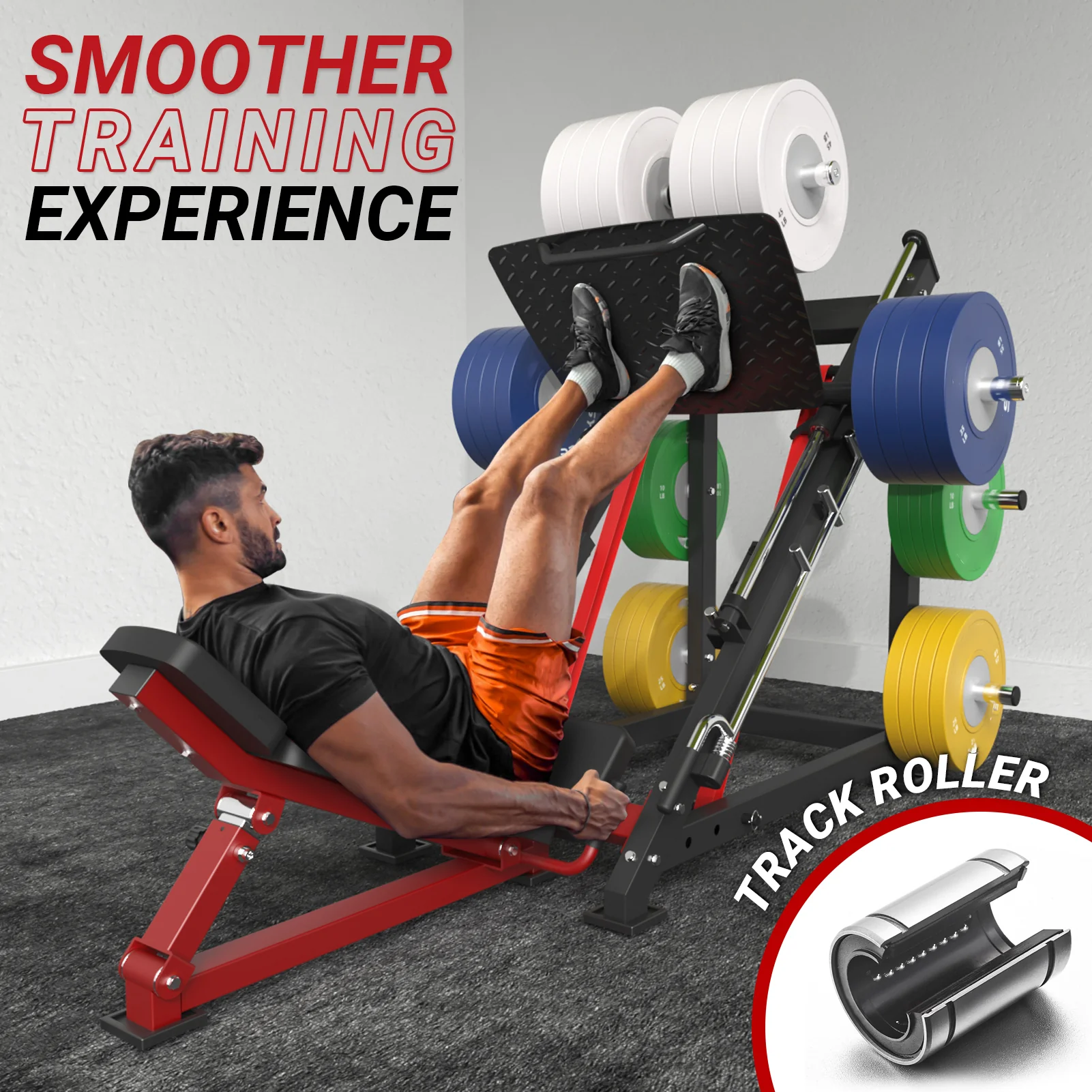 Professional 45 Degree Leg Press Machine for Home LP01 - Image 6