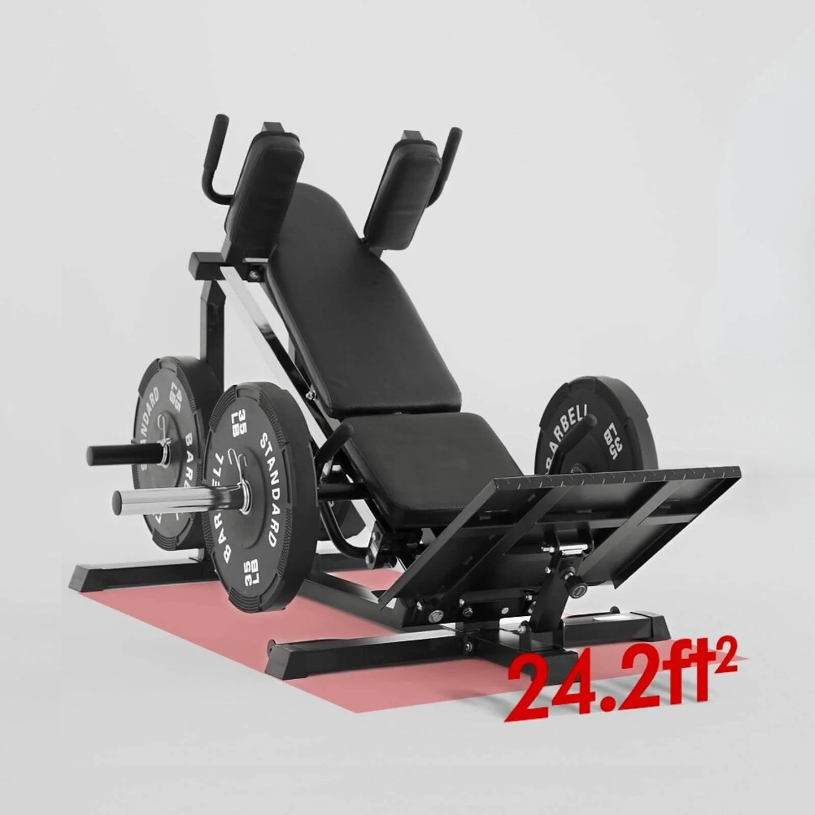 Compact Leg Sled Hack Squat Machine LP10 (UPGRADED) - Image 11