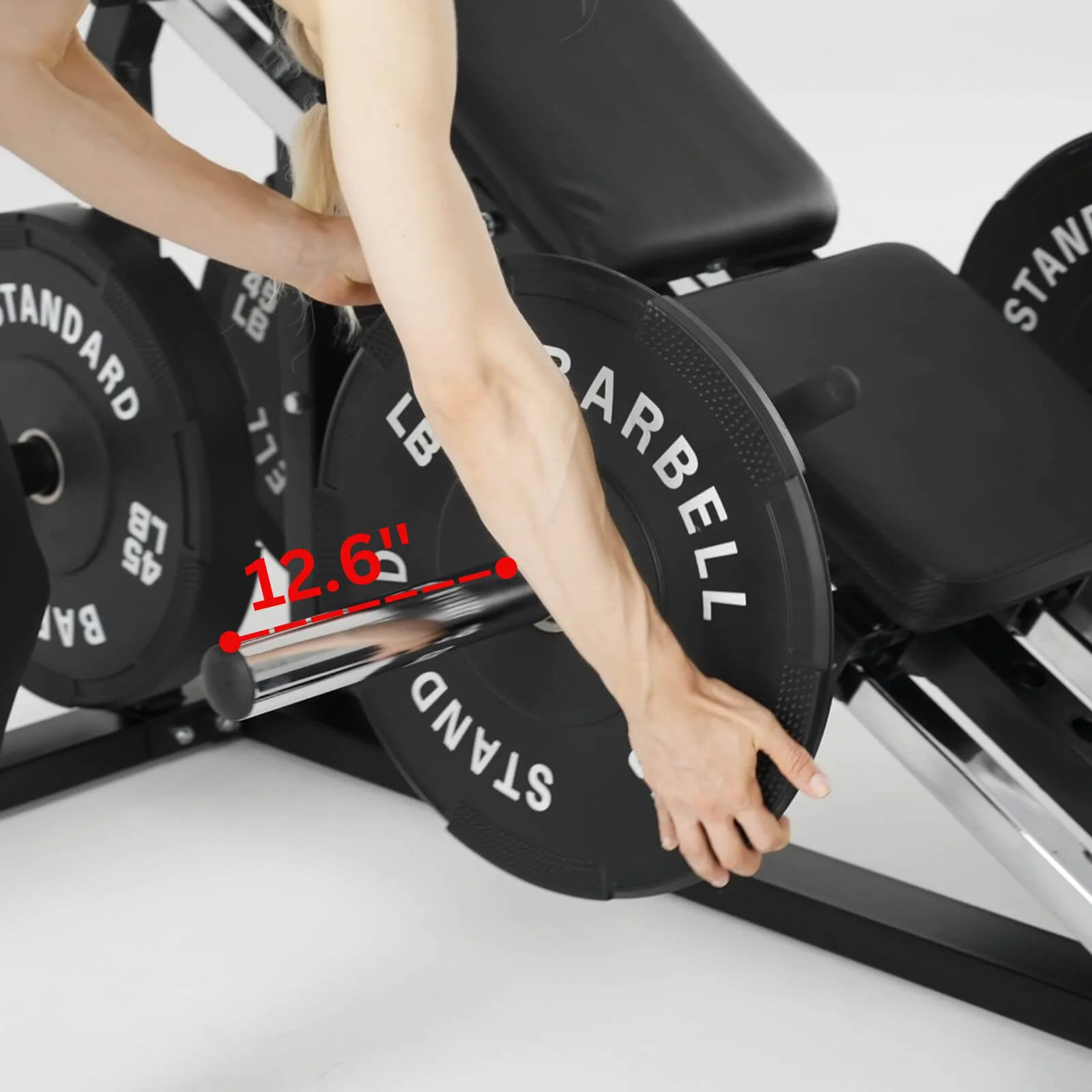 Compact Leg Sled Hack Squat Machine LP10 (UPGRADED) - Image 7