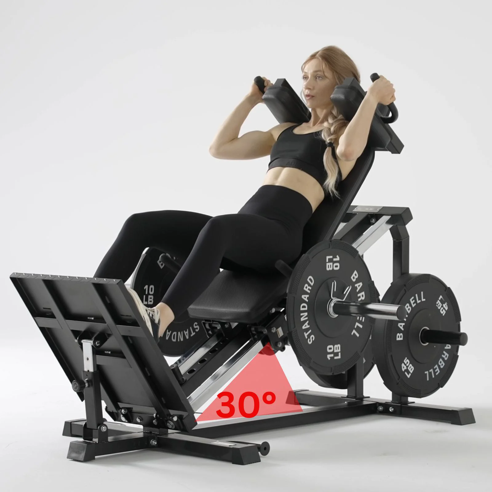 Compact Leg Sled Hack Squat Machine LP10 (UPGRADED) - Image 9