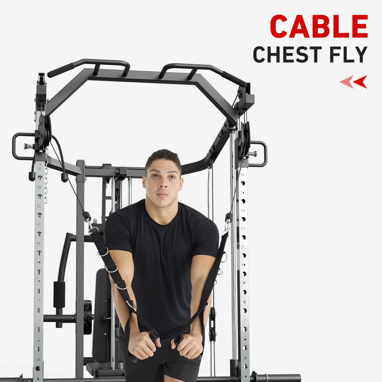Multi Gym Station Smith Machine HSM - Image 17
