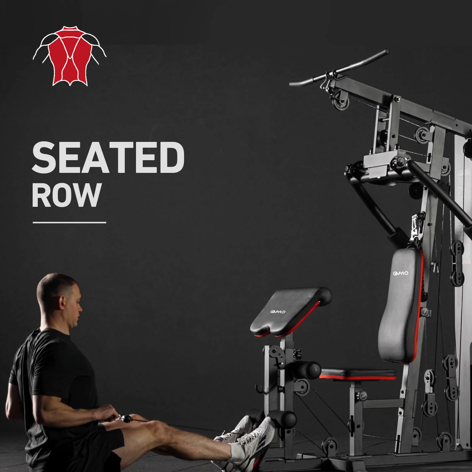 Multi Gym Station with Weight Stack HGS - Image 17