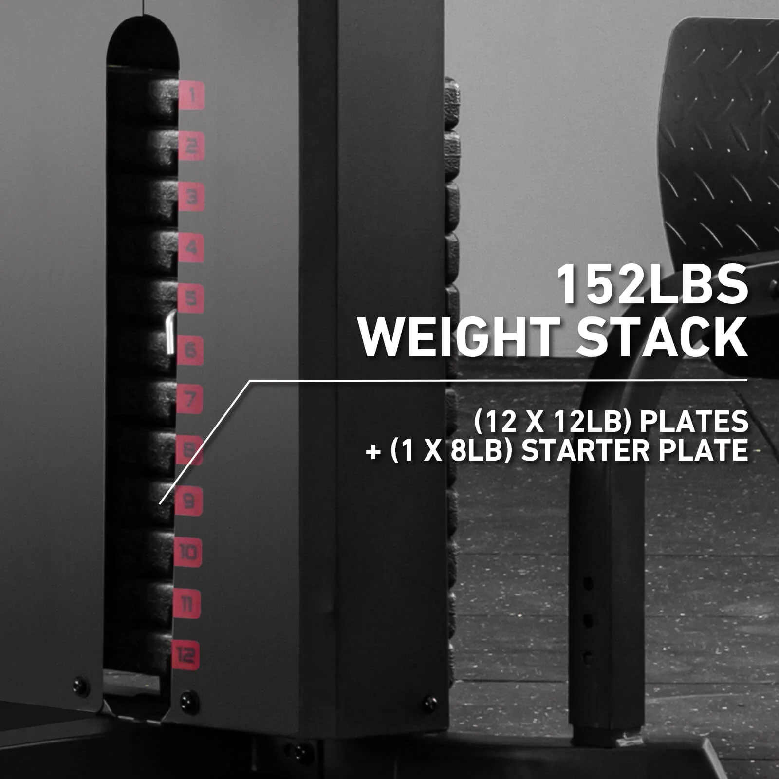 Multi Gym Station with Weight Stack HGS - Image 6