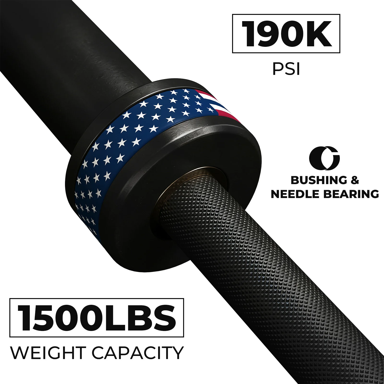 7 Feet Olympic Barbell - Image 4