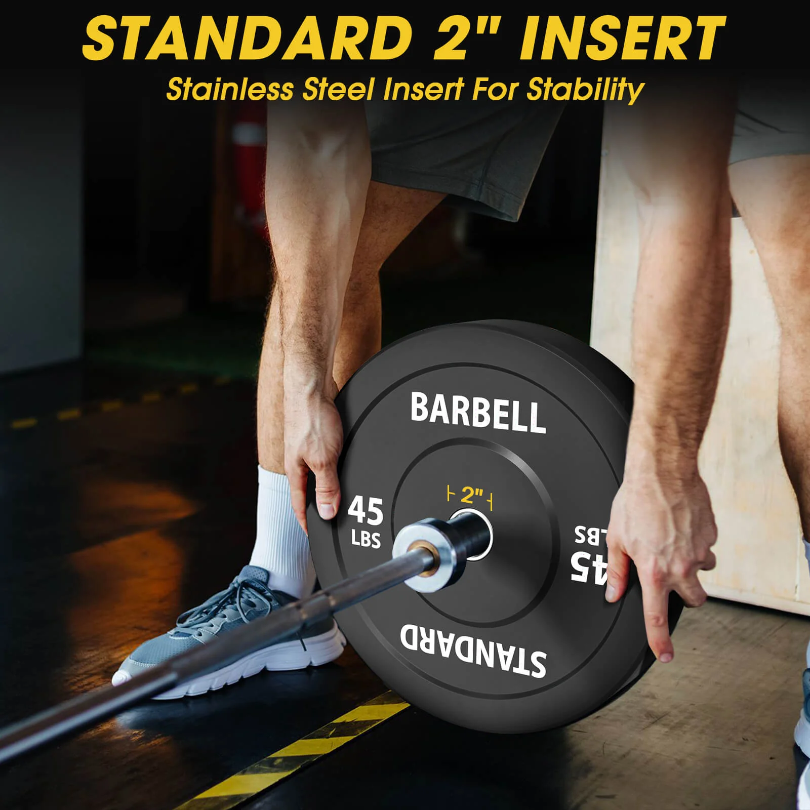 EZ Grip Olympic Bumper Plates 230LBS Combo - Image 6