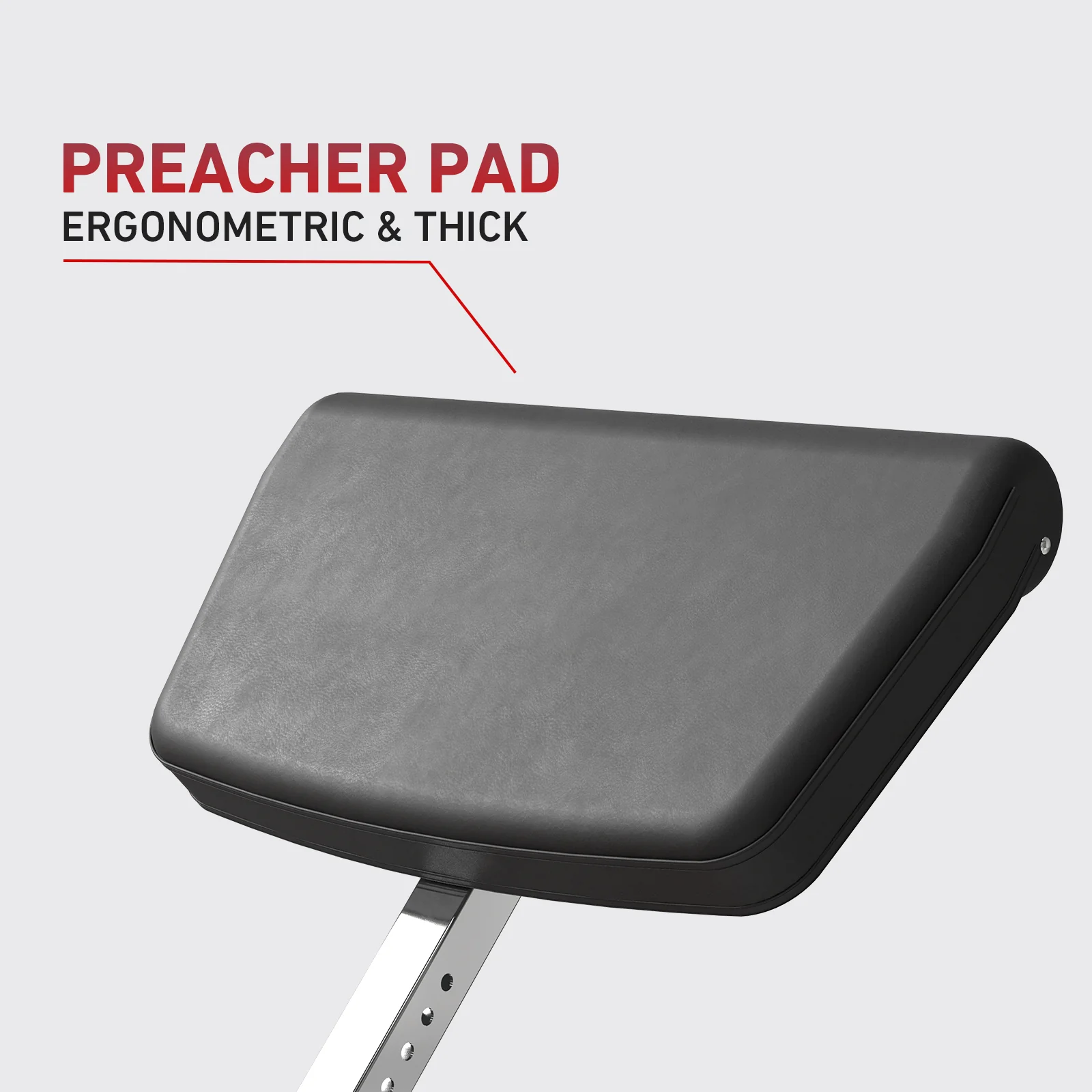 Preacher Curl And Back Extension Bench MS18 - Image 12